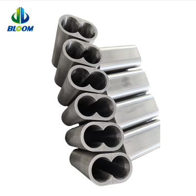 Extrusor de plástico de paralelo com dois parafusos em rotação Cobalt Nickel Alloy Barrel Liner na indústria de baterias de lítio