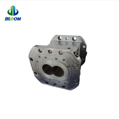 W6Mo5Cr4V2 Barril de extrusora de plástico para extrusora de parafuso duplo LDPE/HDPE/PP Extrusora de sopro de filme Barril de parafuso bimetal