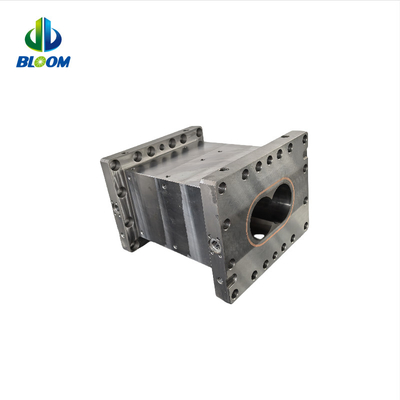 W6Mo5Cr4V2 Barril de extrusora de plástico para extrusora de parafuso duplo LDPE/HDPE/PP Extrusora de sopro de filme Barril de parafuso bimetal
