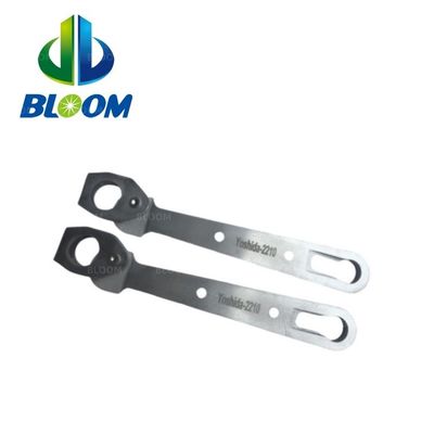 Chave de solda personalizada de acabamento de cromo Medida métrica 13D 16D Remover de tampão de eletrodo