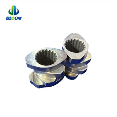 Extrusores, partes de reparação, segmentos de parafusos para a produção de escória de baterias de lítio