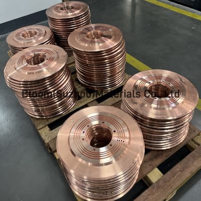 Roda de solda de liga de liga de CuCrZr para solda de resistência