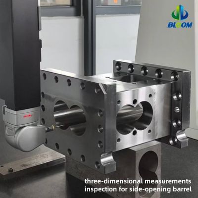 Barril de parafuso duplo de alta resistência de liga de níquel de projeto modular para máquinas de extrusão