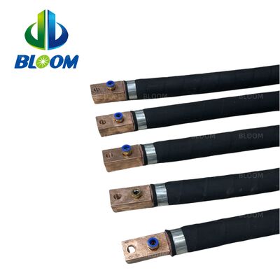 Cabos flexíveis refrigerados a água resistentes à corrosão de alta resistência para aquecimento de alta corrente em aplicações metalúrgicas