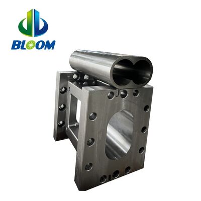 Barril de extrusão bimetálico HIP de parafuso duplo com dureza 58-62HRC e material PM-HIP WR14 certificado ISO9001