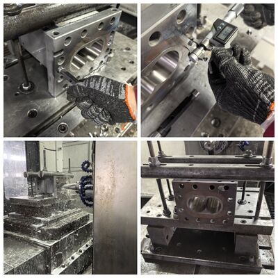 Tubo de Parafuso Duplo de Liga de Níquel de Alta Resistência com Resistência ao Desgaste para Extrusora de Compostagem de Plástico