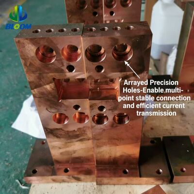 Componentes de ligação de alta condutividade de BeCu personalizáveis para refrigeradores resistentes à corrosão e compressores de ar
