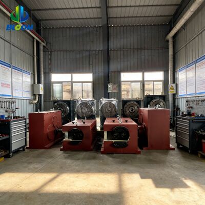 Caixa de engrenagens da série SZ65 para extrusora vertical de parafuso único com conversão de binário elevado