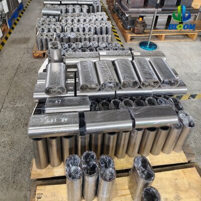 Barril de parafuso de extrusão resistente à corrosão com revestimento de liga Ni60 para maior resistência ao desgaste em extrusores de parafuso duplo