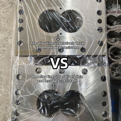 Partes sobressalentes de extrusoras resistentes ao desgaste e à corrosão, com tecnologia de usinagem CNC de precisão, para processos industriais de extrusão