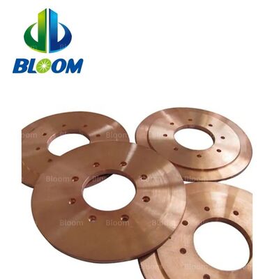 Roda de solda de costura de liga de cobre CuCrZr para máquina de solda de costura de resistência