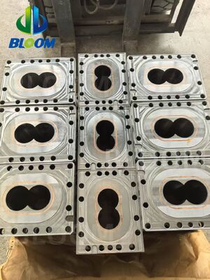 ZSE87 Tubarão de parafuso duplo com potência bimetálica HIP Material WR14 para alta resistência a abrasivos e dureza 58-62HRC