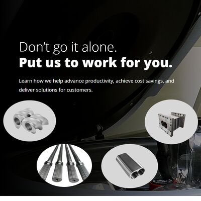 Partes de extrusoras de parafusos duplos de precisão CNC com resistência ao desgaste e à corrosão em tamanhos personalizados