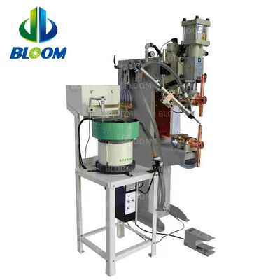 Máquina de soldadura automática de ponto de resistência de 100 KVA com alimentador de porcas