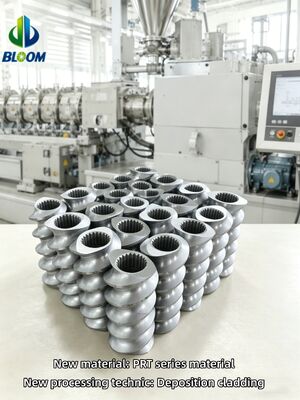 High Wear-Resistance Twin Screw Extruder Elements with CNC Precision Machining and HRC 58-62 Hardness