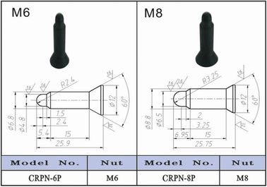 Soldadura de ponto que fazem à máquina o Pin de guia de KCF & guia que cobre M4/M6/M8/M10/M12