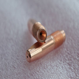 M6 / Materiais de soldadura da ponta 24kd MIG do contato M8 com CUCRZR/ECU 1.0-1.2mm