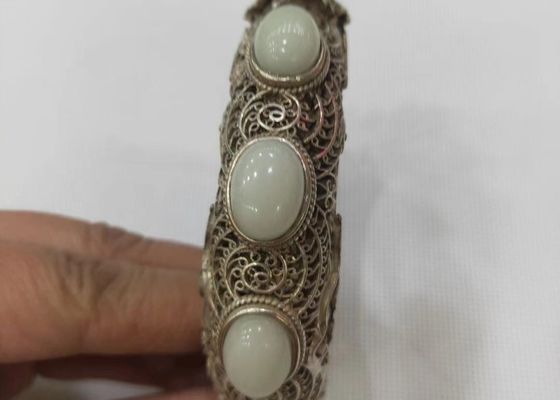Bracelete auspicioso tradicional chinês dos testes padrões com boa bênção