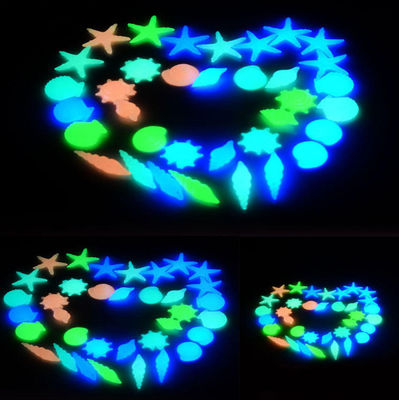 Seixos do fulgor da noite de Marine Organism Type 3mm para o aquário