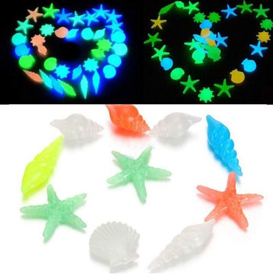 Seixos do fulgor da noite de Marine Organism Type 3mm para o aquário