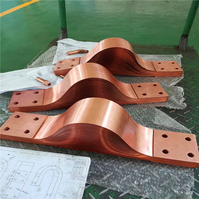 Materiais de soldadura flexíveis do MIG da conexão da folha do cobre de CuCrZr