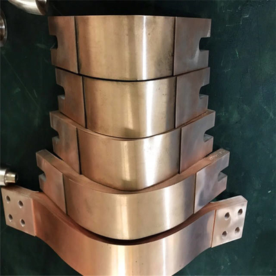 Conectores de cobre laminados flexíveis da barra para o gerador conduzido do vento