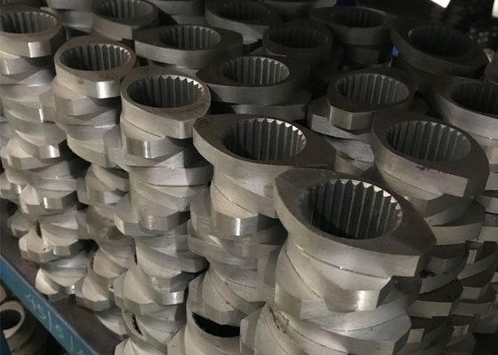 Elemento completo do parafuso do gêmeo 316L para combinar a extrusora