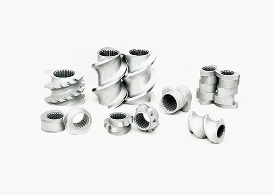 Peças sobresselentes altas dos elementos do parafuso da resistência de desgaste para a extrusora de parafuso gêmea