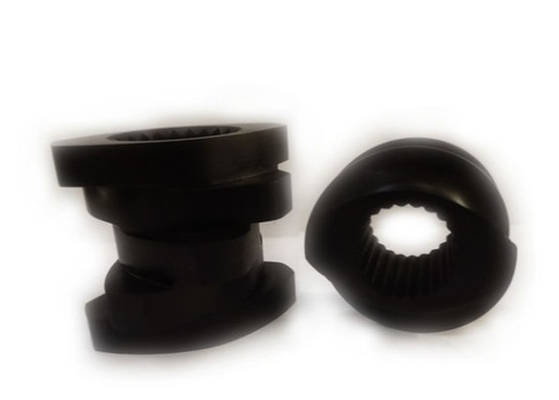Diâmetro 62.4mm dos elementos do parafuso de QPQ W6Mo5Cr4V2 para a extrusora plástica